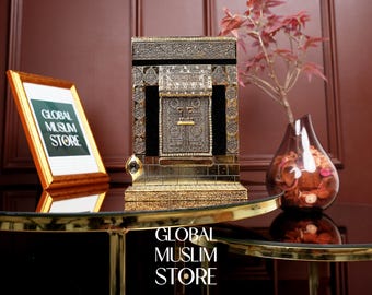 Decoración de la puerta de Kaaba / Decoración de la mesa de la puerta de la Kaaba de lujo / Decoración islámica del hogar / Adorno de Babul Kaaba / Regalo de Ramadán Eid / Decoración de la oficina islámica