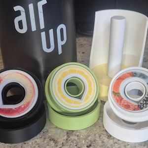 Aufbewahrungsbox für Duft-Pods kompatibel mit Air Up - stapelbares Pod Case - Schutzhülle & Organizer für Aroma Pods - BPA-frei - 3D-Druck