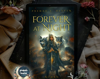 Premade book cover fantasy novel (e-book only)