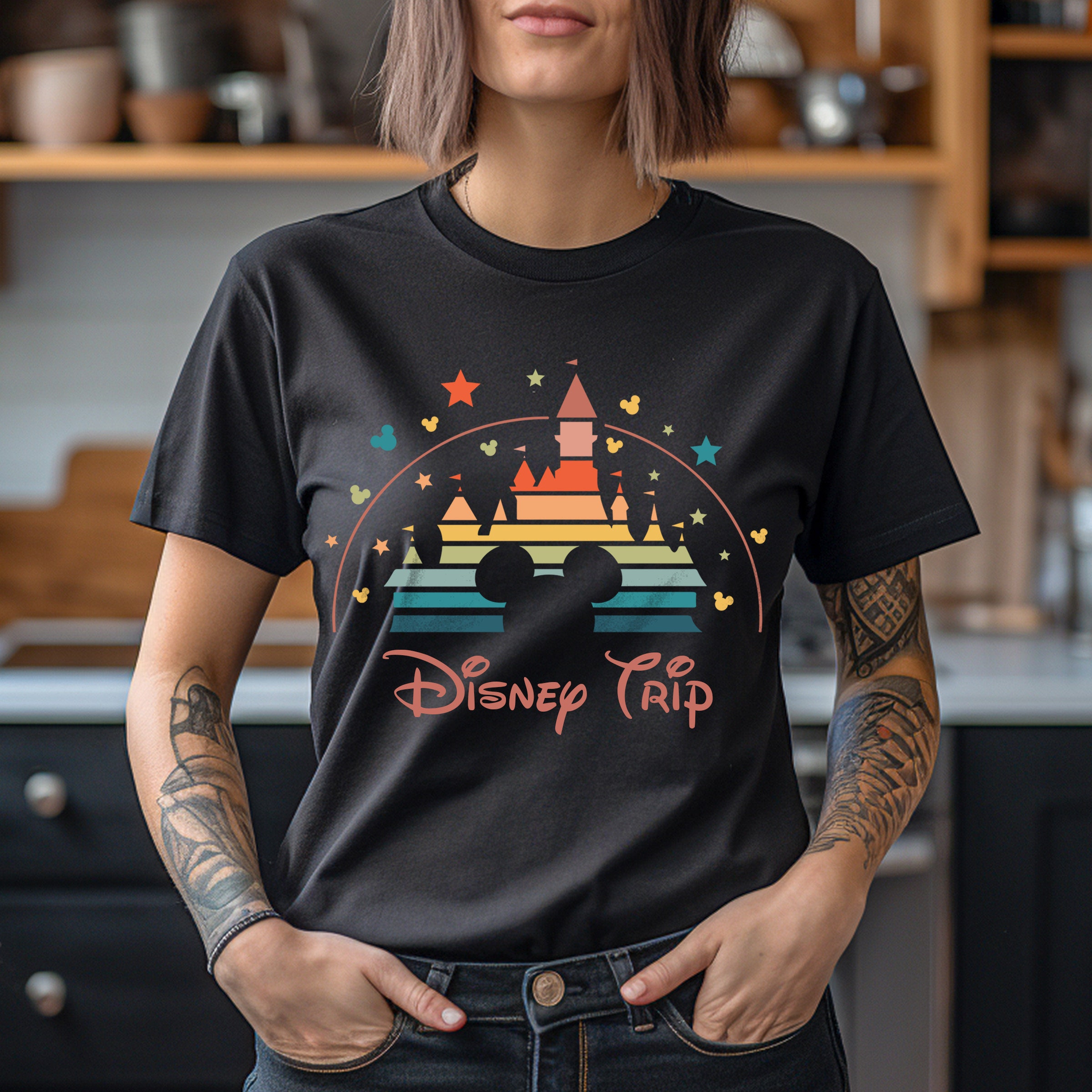 Custom Disney 2024 Family Vacation Shirt, Family Trip Shirt