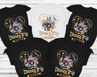 Disney Trip 2026 Shirts, Disneyworld Shirts, Disney Vacation T-shirt, Disney Couple Tee, Disneyland, Disney Family Shirt, Disney 2024 Shirts