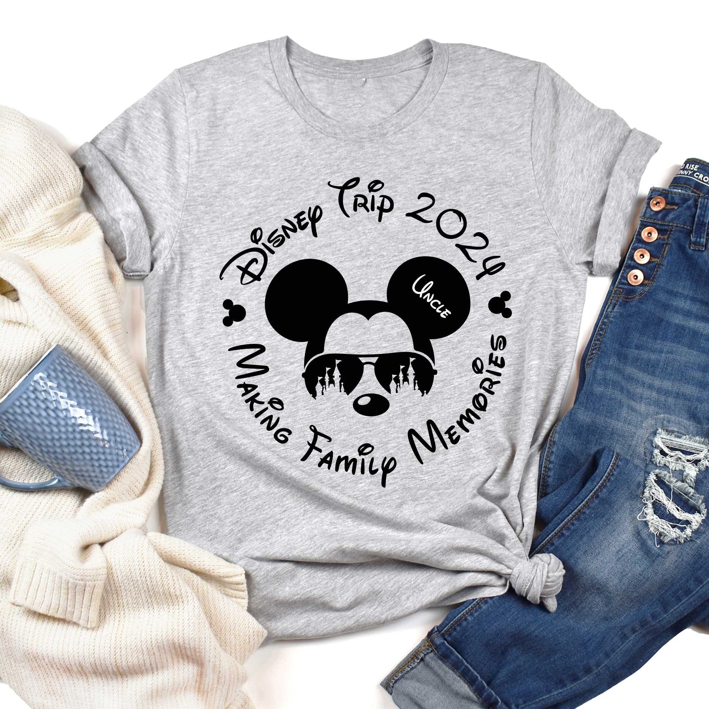 Personalized Disneyworld Family 2024 Shirts, Making Family Memories Shirt