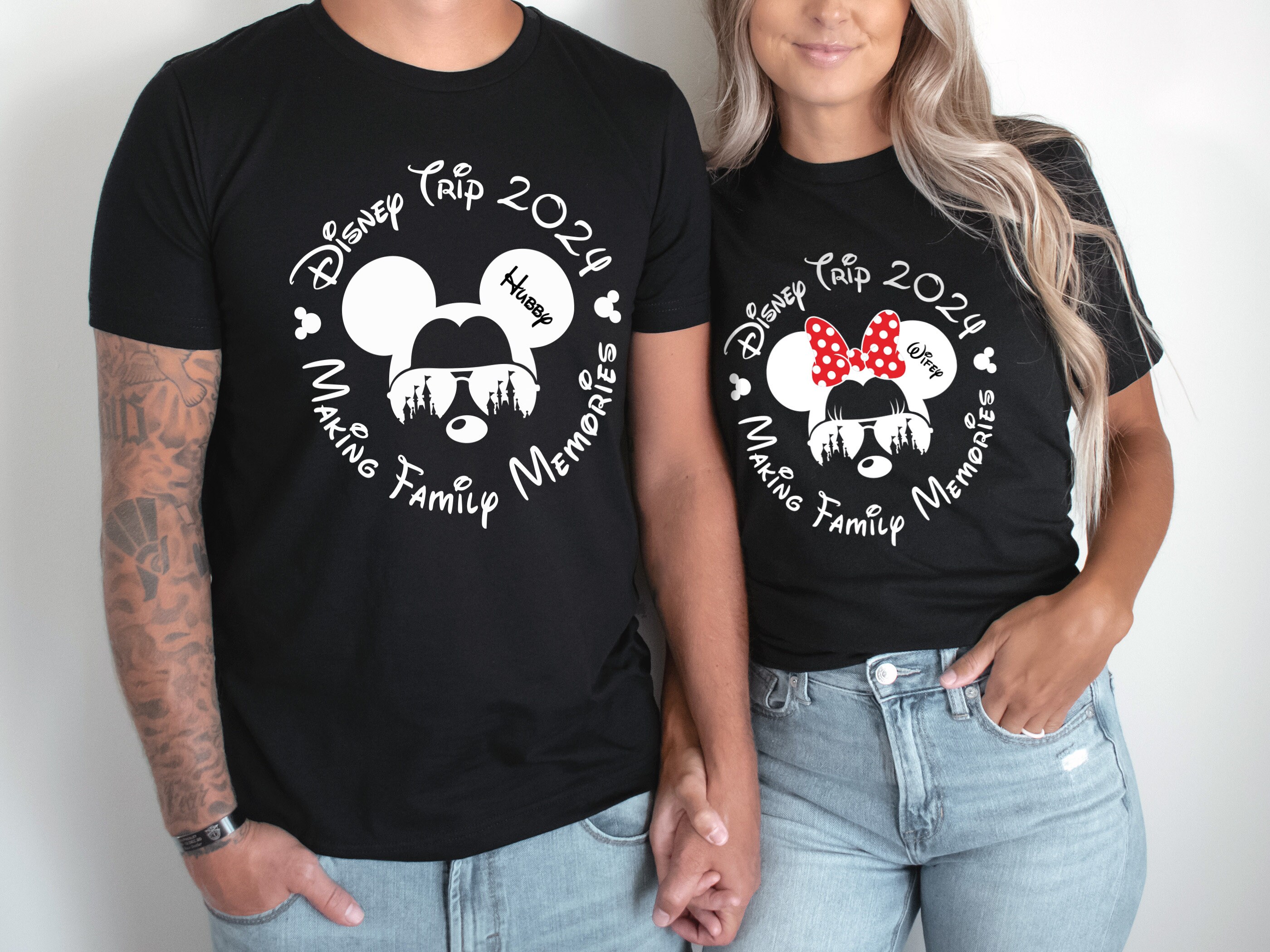 Personalized Disneyworld Family 2024 Shirts, Making Family Memories Shirt