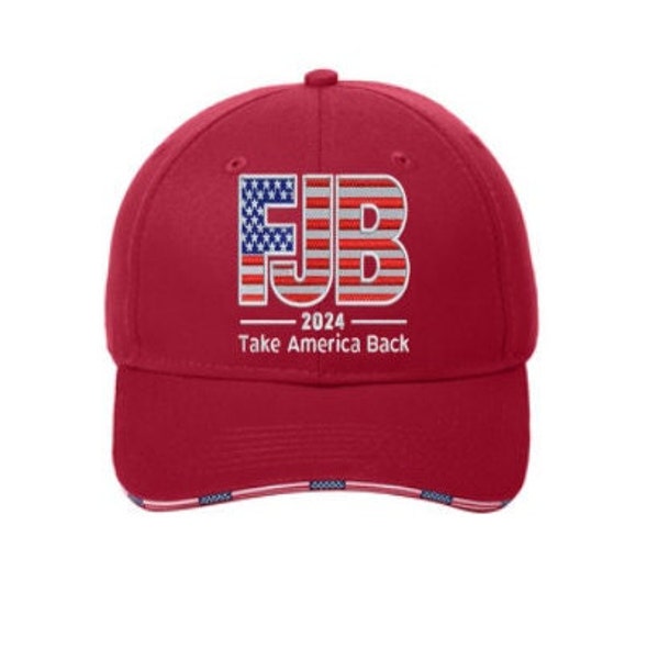 Donald Trump FJB American Flag Hat Trump-2024 MAGA