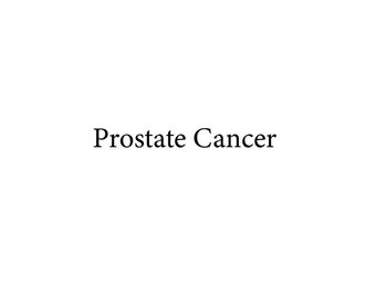 Prostate Cancer svg