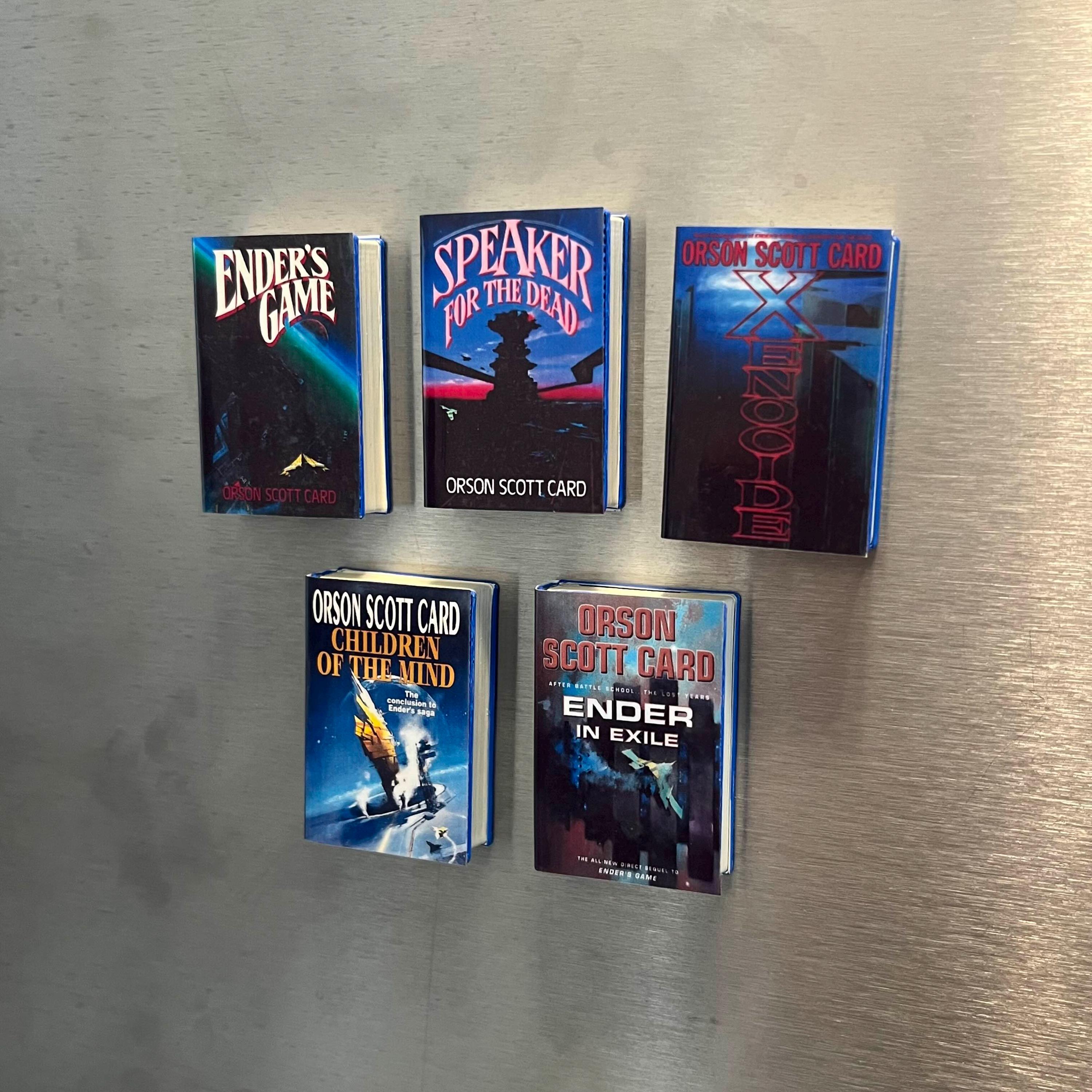 Enders Game Saga - Mini Book Magnets (5 Book Bundle) - Etsy