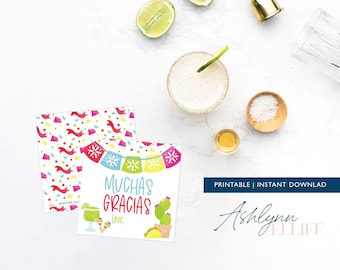 30 Muchas Gracias Thank You Scrapbook Stickers 1.5" Round Envelope Seals Labels 2 thumbnail image