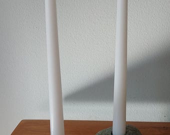 River Rock Taper-kaarsen