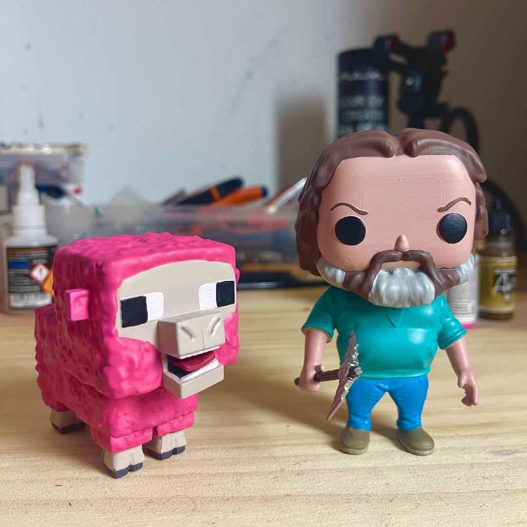Funko Pop Minecraft Steve In Enchanted Armor Steve Minecraft