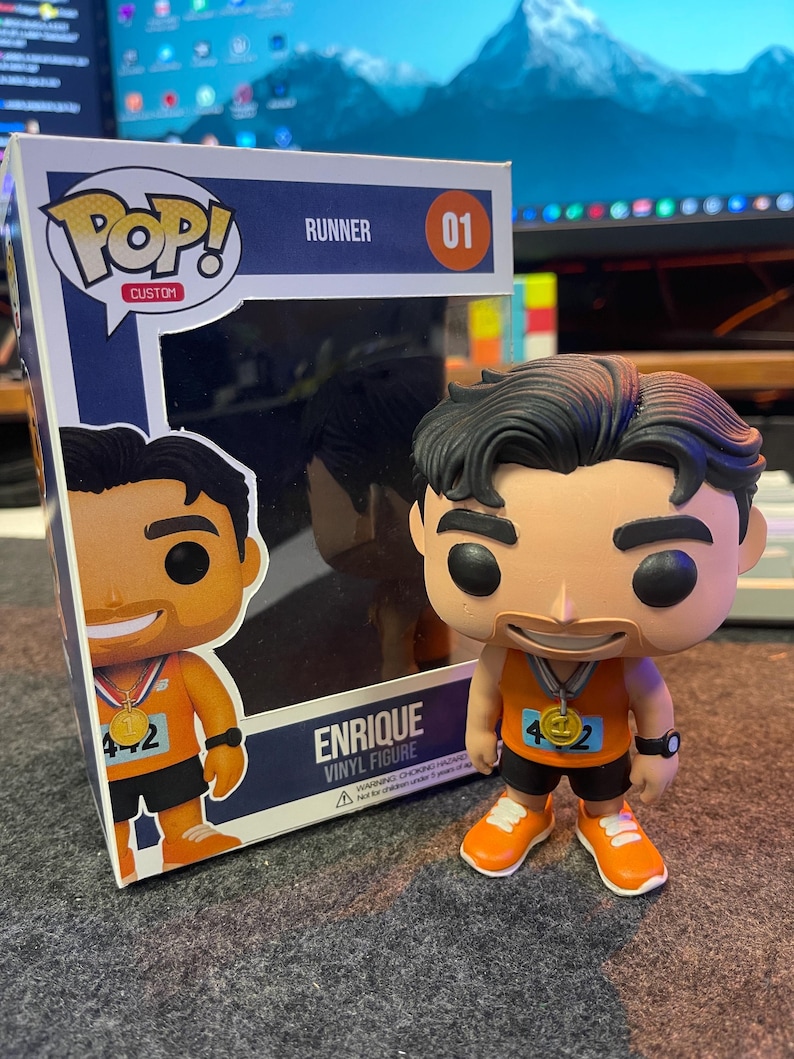 CUSTOM POP figure from PHOTOS/ Personalized pop-style figure / Custom figure for Gifts/ free accessories image 13