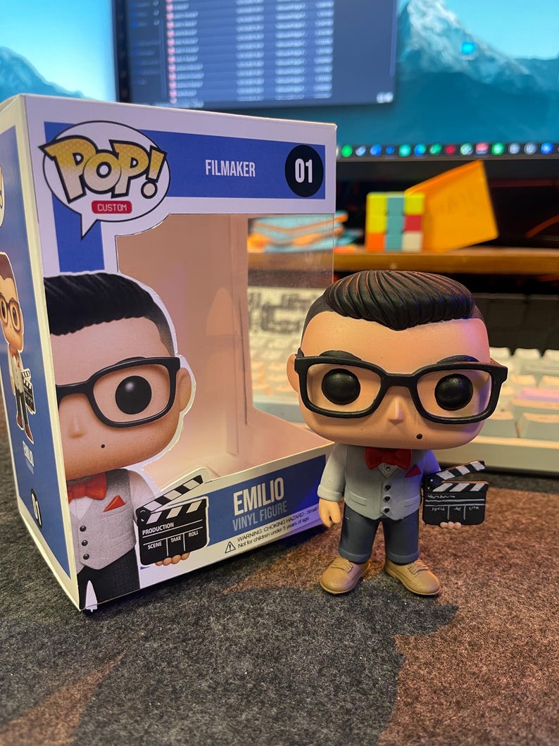 CUSTOM POP figure from PHOTOS/ Personalized pop-style figure / Custom figure for Gifts/ free accessories image 3