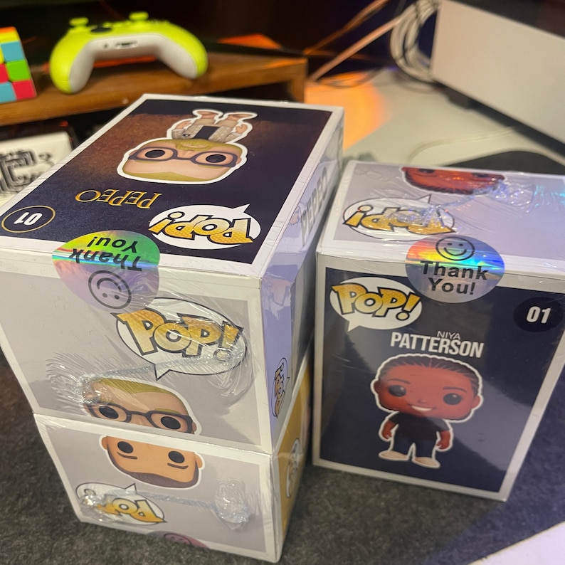 CUSTOM POP figure from PHOTOS/ Personalized pop-style figure / Custom figure for Gifts/ free accessories image 6