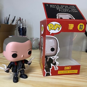 CLANCY Paladin Strait \Fan Art Funkø Figure \ Twenty one pilots - Custom Box