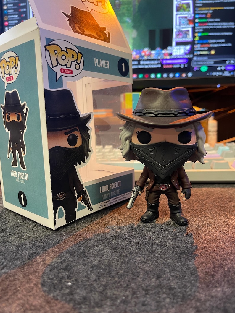 CUSTOM POP figure from PHOTOS/ Personalized pop-style figure / Custom figure for Gifts/ free accessories image 4