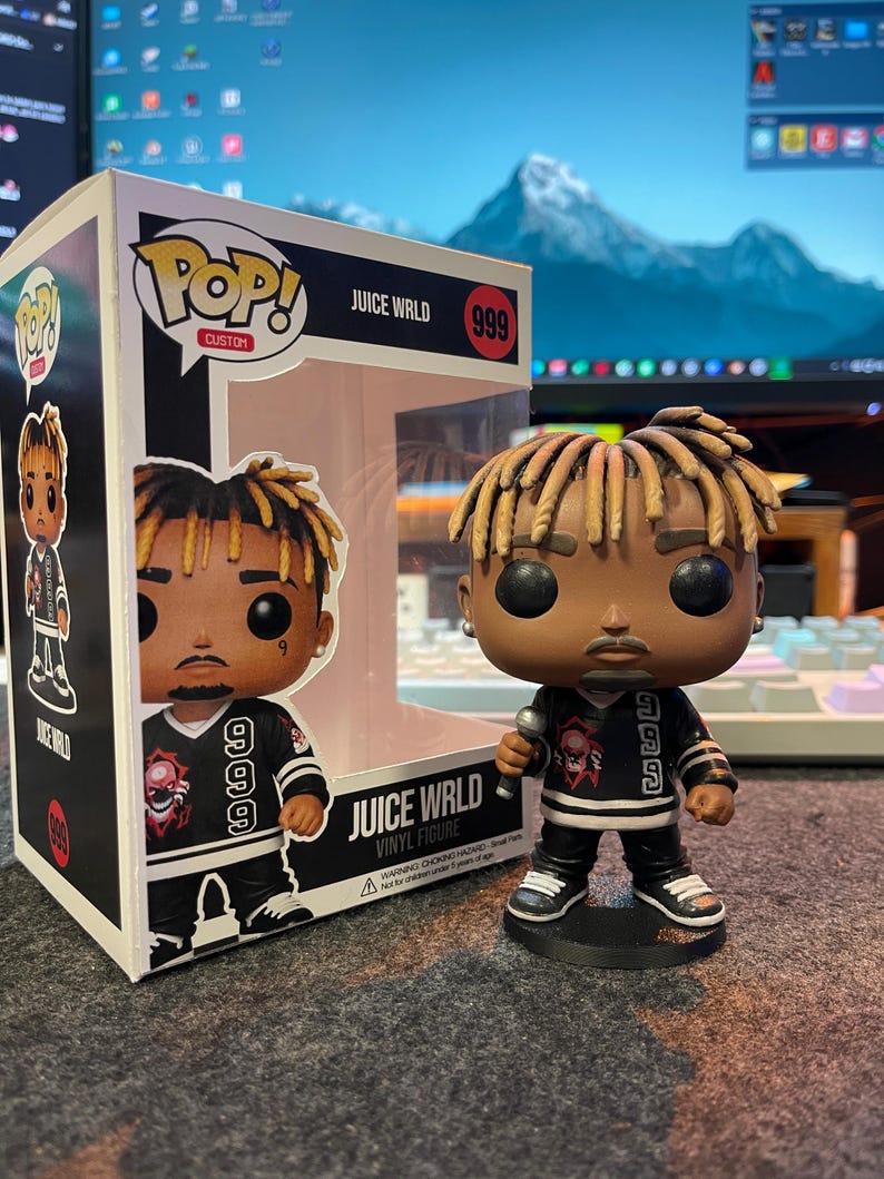 CUSTOM POP figure from PHOTOS/ Personalized pop-style figure / Custom figure for Gifts/ free accessories image 7