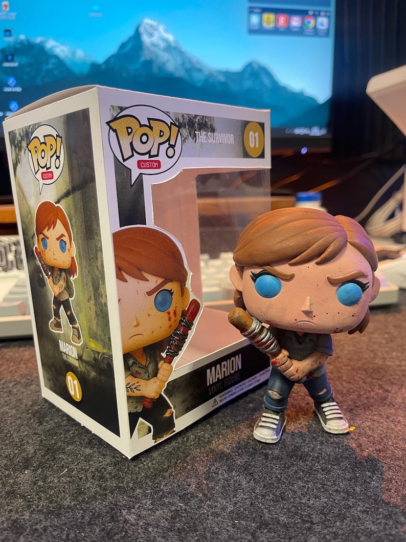 CUSTOM POP figure from PHOTOS/ Personalized pop-style figure / Custom figure for Gifts/ free accessories image 11