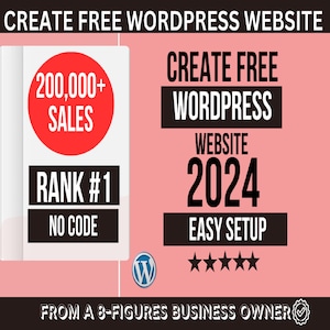 Create Free WordPress Website No Code image 1