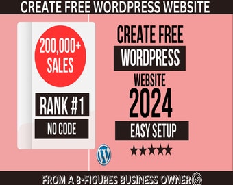 Create Free WordPress Website No Code