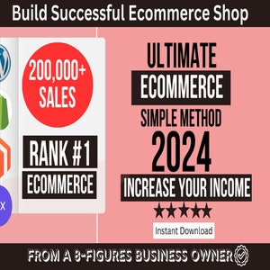 How To Build Successful Ecommerce Shop Attract All Eyes on Your Shop, Modern Appearance and User-Friendly, Lots of Sales, Lots of Profit image 1