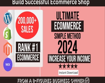 How To Build Successful Ecommerce Shop | Attract All Eyes on Your Shop, Modern Appearance and User-Friendly, Lots of Sales, Lots of Profit