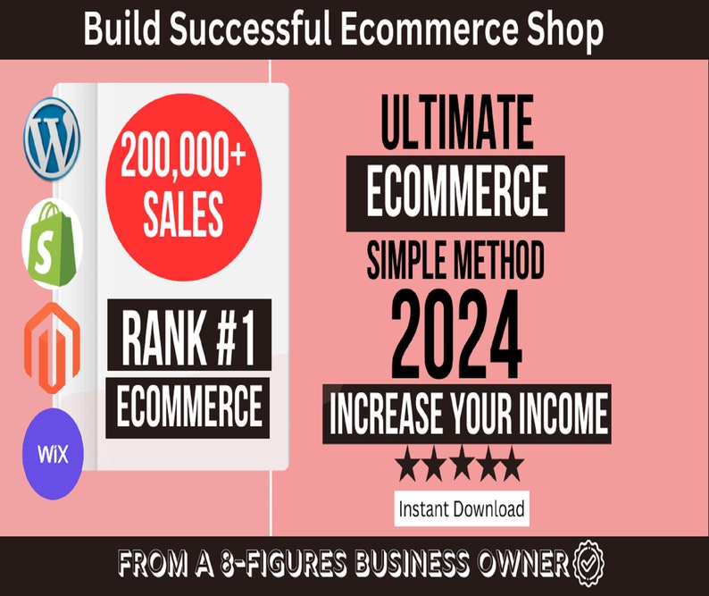 How To Build Successful Ecommerce Shop Attract All Eyes on Your Shop, Modern Appearance and User-Friendly, Lots of Sales, Lots of Profit image 1