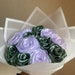 Ribbon Rose Bouquet, Eternal Bouquet, Ramo Buchon, Forever Flowers ...