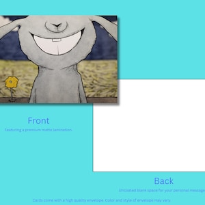 Whimsical Illustrated Notecard Set – Quirky Storybook Art Cards with Colored Envelopes bild 3