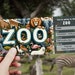 Zoo Ticket Template, Printable Event Ticket, Safari Park, Gift Voucher ...