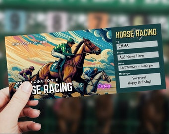 5 Horse Race Tickets 1970s Vintage Bowie Track Ephemera Colorful