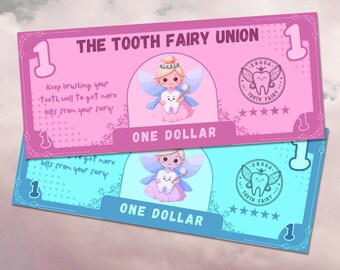 Tooth Fairy Certificate, Printable Tooth Fairy Bills, Tooth Fairy Letter Template, First Lost Tooth, Printable Receipt