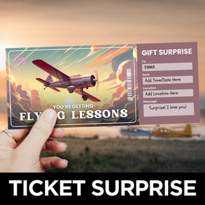 Flugschulungskarte, Flugtraining, fliegen lernen, Flug Coupon Vorlage, druckbare Gutschein, Pilotenstunde Geschenkgutschein