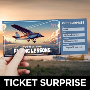 Flugschulungskarte, Flugtraining, fliegen lernen, Flug Coupon Vorlage, druckbare Gutschein, Pilotenstunde Geschenkgutschein