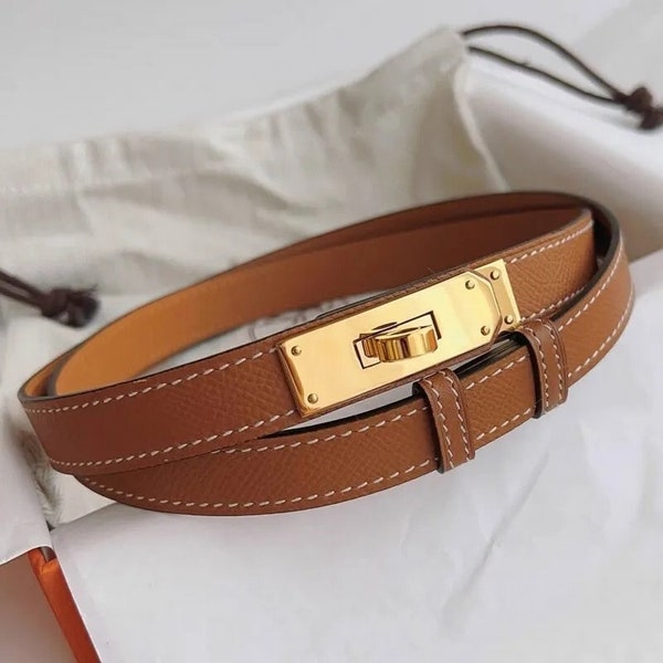 Buy 1 Get 1 Free Golden Women's Belt - Gold Belt, Leather belt, leather belt, belt for dresses, designer belt, Gift for her