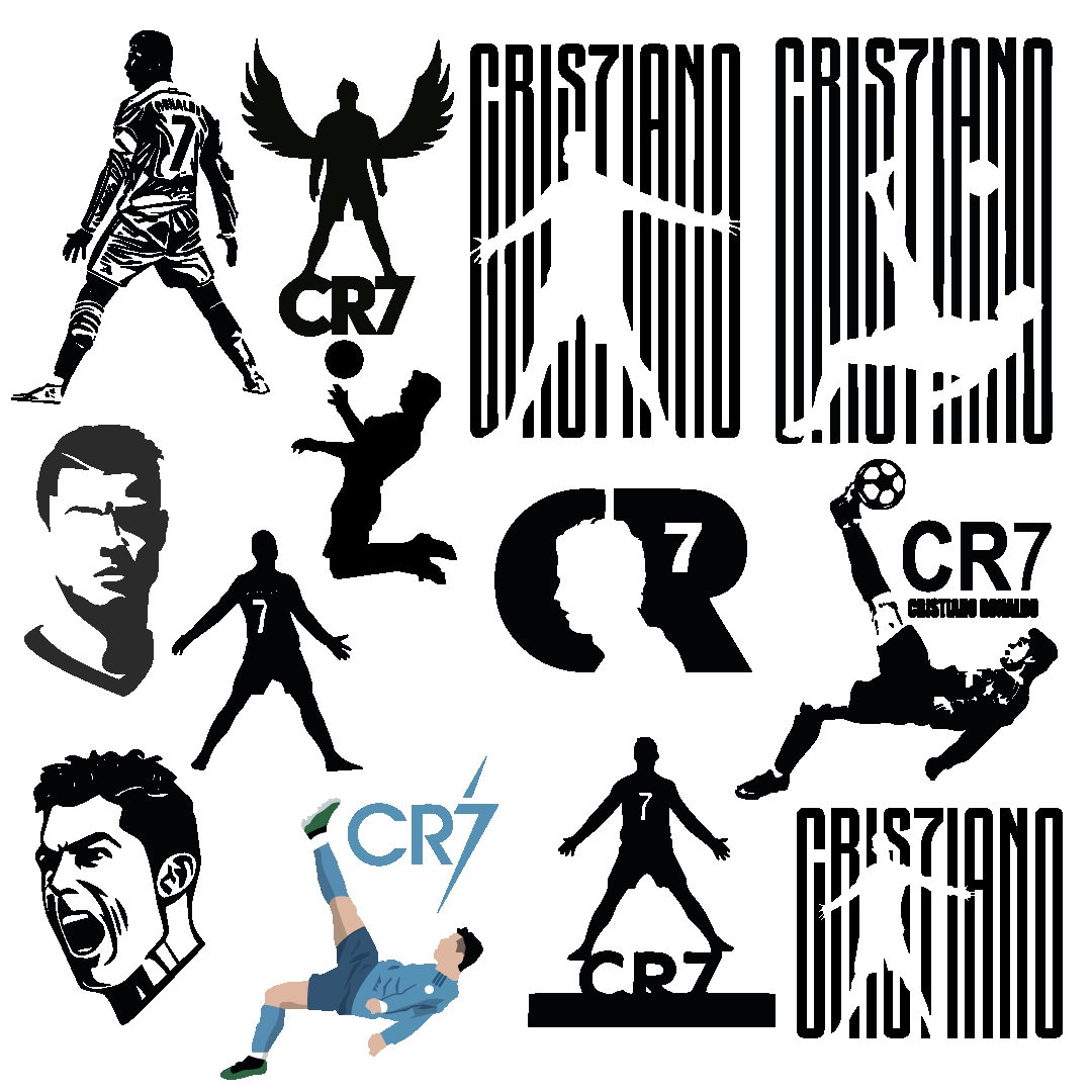 Cristiano Ronaldo / SVG T-shirt / Dtf Print / Sublimation Design ...