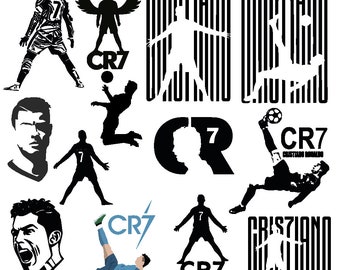 Cristiano Ronaldo / SVG T-shirt / Dtf Print / Sublimation Design / Football / Instant Download / CR7