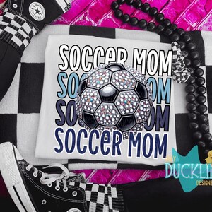 Soccer Mom PNG Soccer Digital Download Sports Sublimation