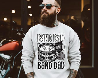 Band PNG Band Dad Digital Download Marching Band Sublimation