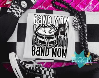 Band PNG Band Mom Digital Download Marching Band Sublimation