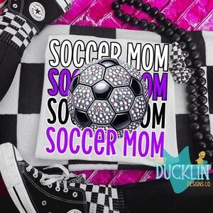 Soccer Mom PNG Soccer Digital Download Sports Sublimation