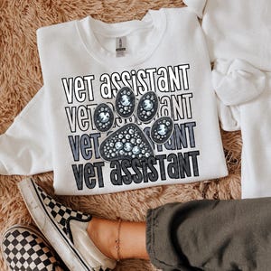 Vet Assistant PNG, Veterinary Design, Vet Sublimation