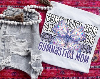 Gymnastiek moeder PNG gymnastiek digitale download gymnast sublimatie