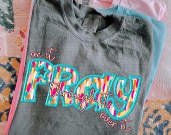 Pray PNG Christian Digital Design Faith Sublimation Design