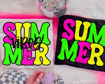 Neon PNG Sommer Digitales Design Sublimationsdesign