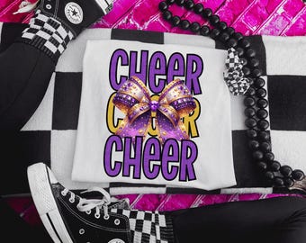 Cheer png schoolgeest digitale download cheerleadersublimatie