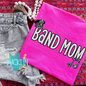 Band PNG Band Mom Digital Download Marching Band Sublimation