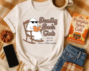 Clube do Livro Mortal PNG Download Digital Livreiro Sublimação Fantasma