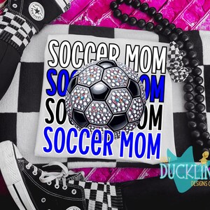 Soccer Mom PNG Soccer Digital Download Sports Sublimation