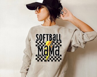 Softball PNG Mama Digital Download Ball Sublimation
