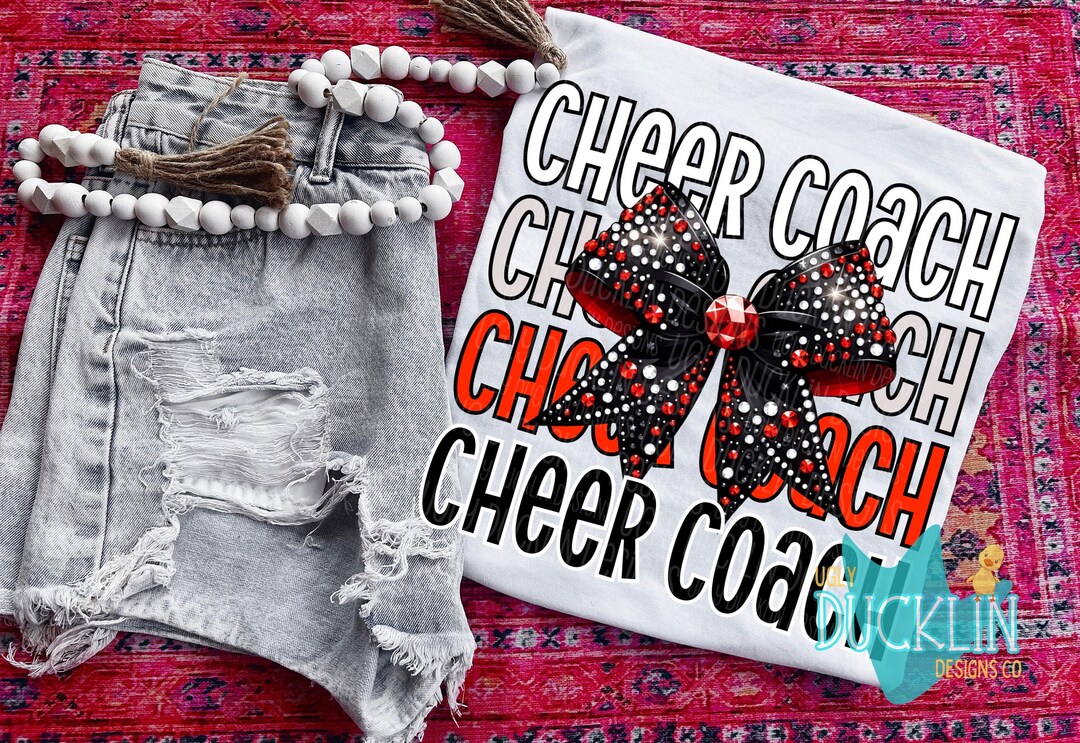 Cheer Coach PNG Cheer Digital Download Cheerleader Sublimation - Etsy