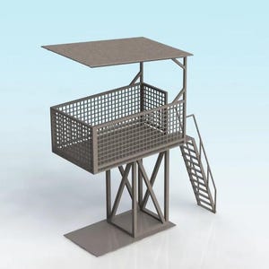 1/32 Scale 3d Printed Marshall Stand KIT for Slot Car Tracks and Dioramas